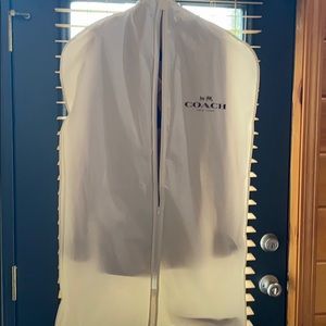 Coach light pink trench